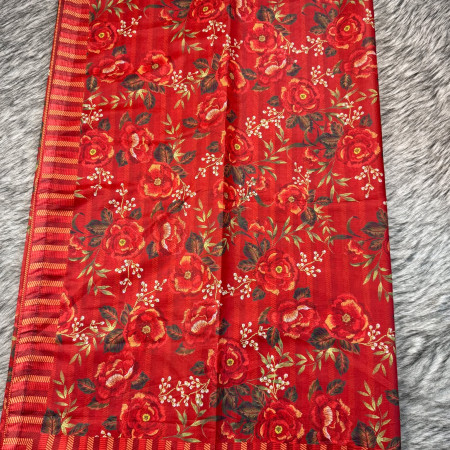 Semi Organja Silk Saree TS-7203