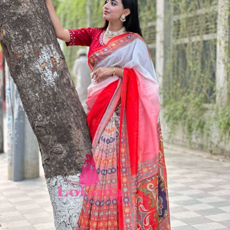 Tangail silk saree  TS-5015