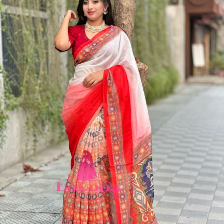 Tangail silk saree  TS-5015