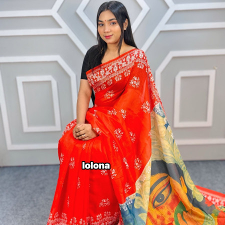 puja special saree  SP-3002