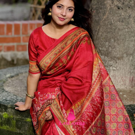 Tangail silk saree  TS-5022