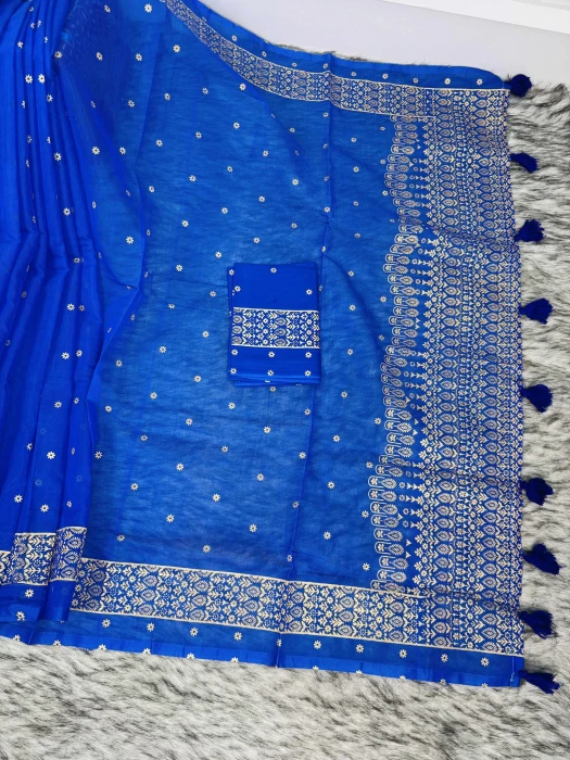Halfsilk Saree Code 4306