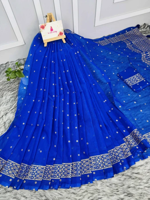 Halfsilk Saree Code 4306