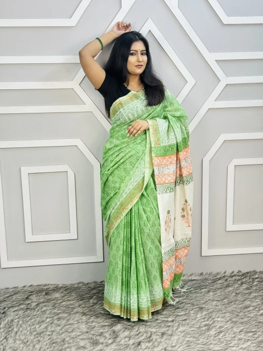 Cotton Saree  KC-2100
