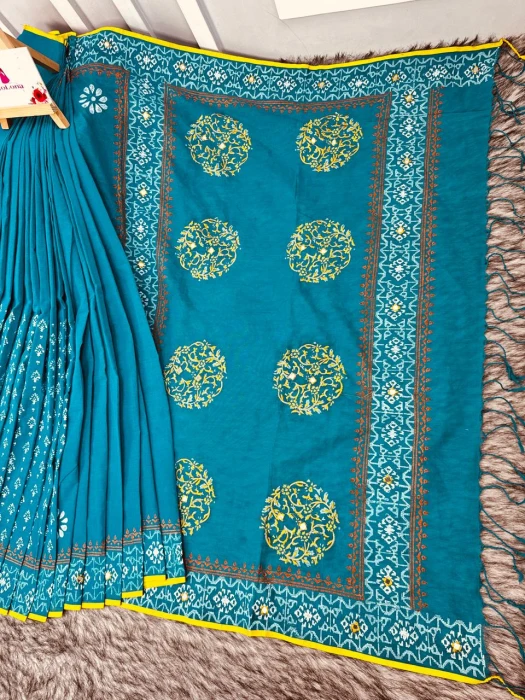 Primium Cotton Saree code-2508
