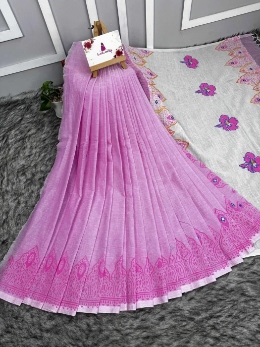 Primium Cotton Saree code-2510