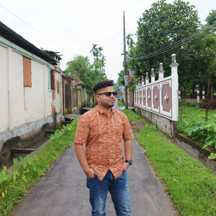 Cotton Half Shirt  Code-S-341_model