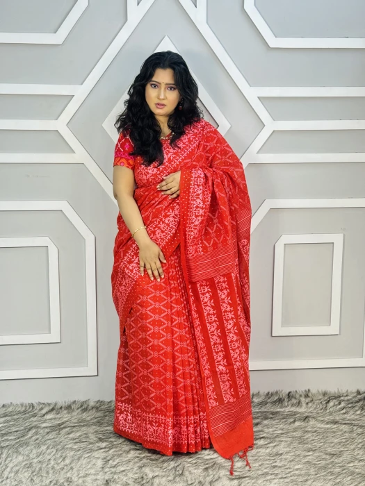 Cotton Saree  KC-2109
