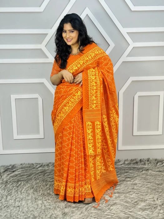 Cotton Saree  KC-2107