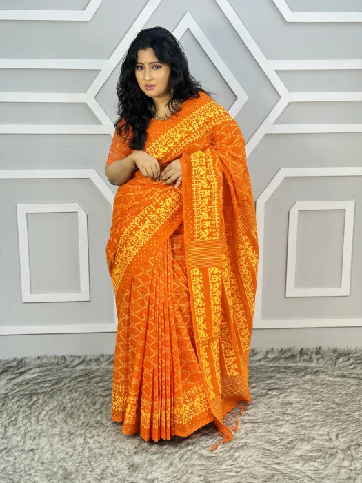 Cotton Saree  KC-2107