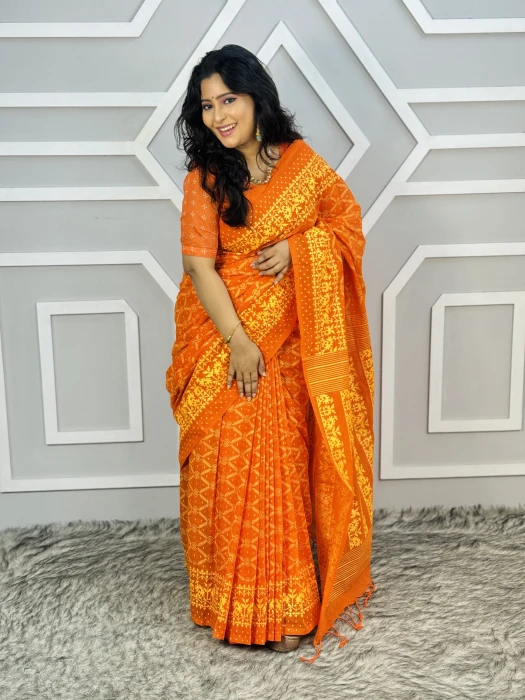 Cotton Saree  KC-2107