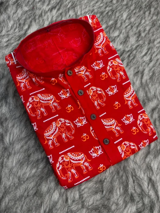 Cotton Panjabi Code-P-520 (0mm Design)