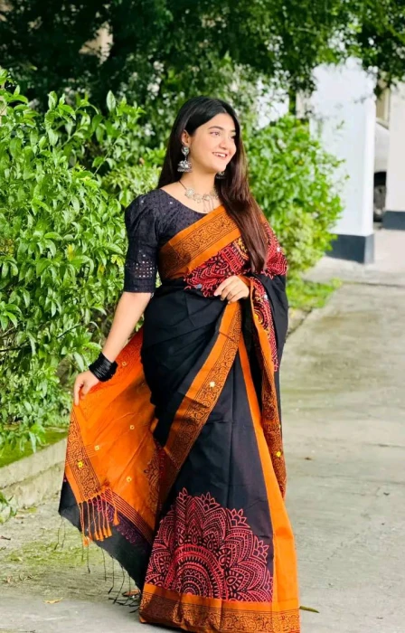 Dupion  Saree NS 0401