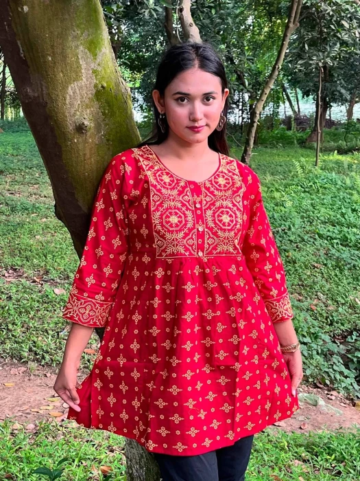 Cotton Kurti code-KC-188