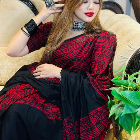 Silk Batik Saree SB-16