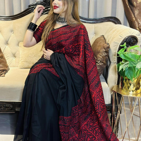 Silk Batik Saree SB-16