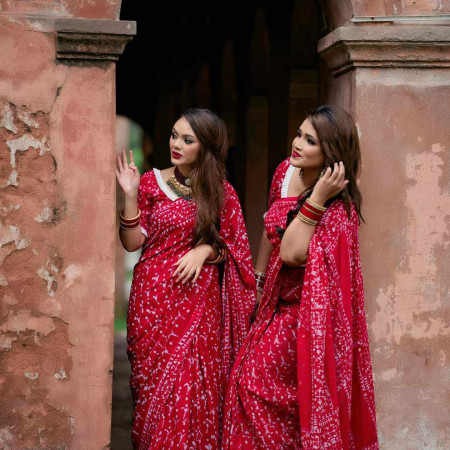 Silk Batik Saree SB-04