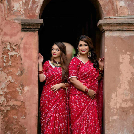 Silk Batik Saree SB-04
