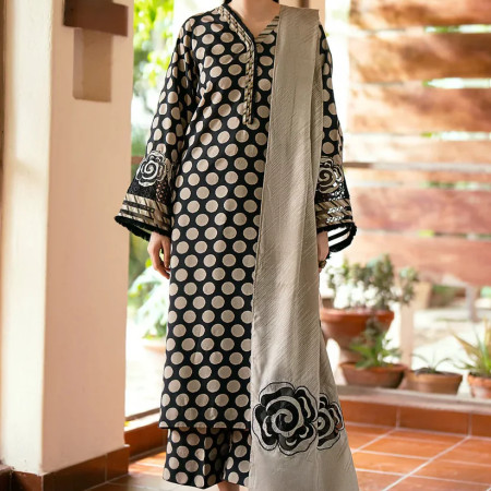 Elegant Ready Three-Piece | TB-031