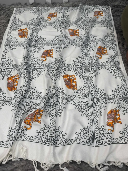 ভিসকস কটন শাল Code KS-1015