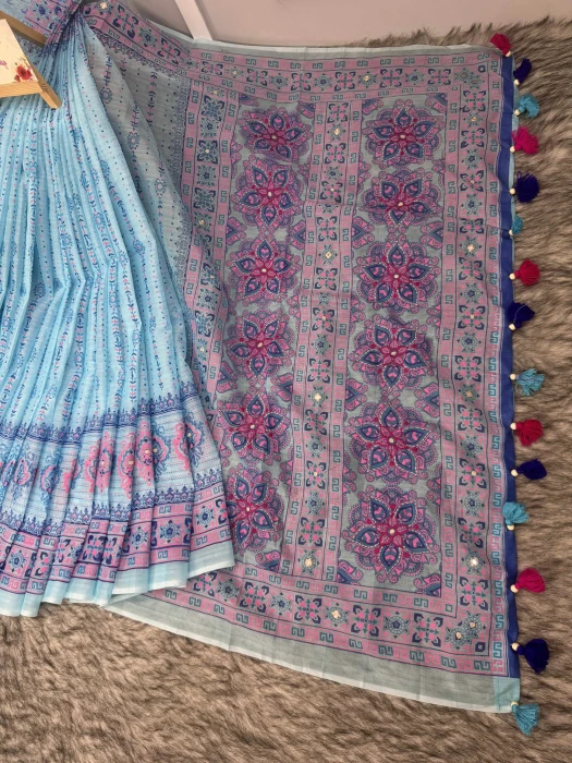 Embroidery Saree Em-160