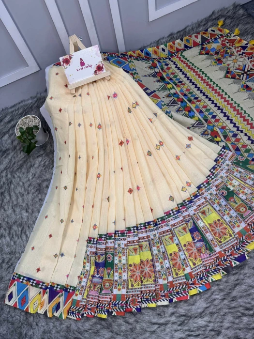 Semi Moslin Silk saree  TS-5066